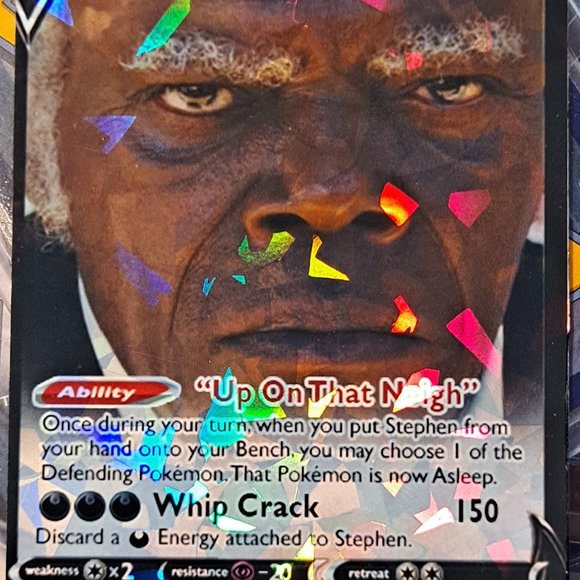 Stephen Django Pokémon Card (Samuel L Jackson) - Picture 4 of 8
